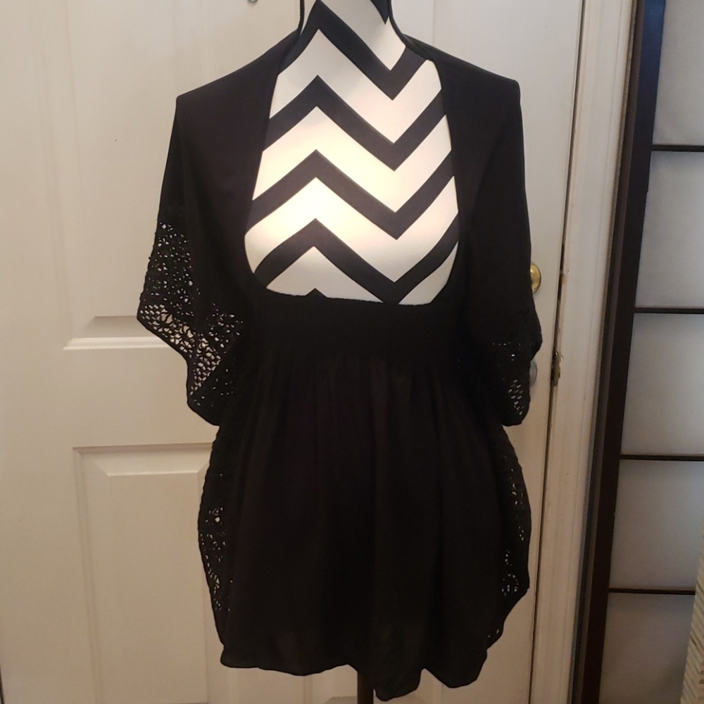 Victoria  Secret  black sexy cover up